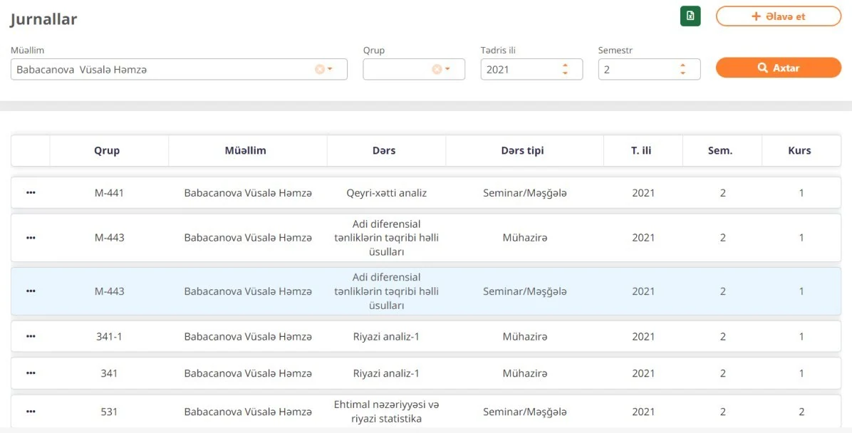 DigitalEdu — academic journals interface