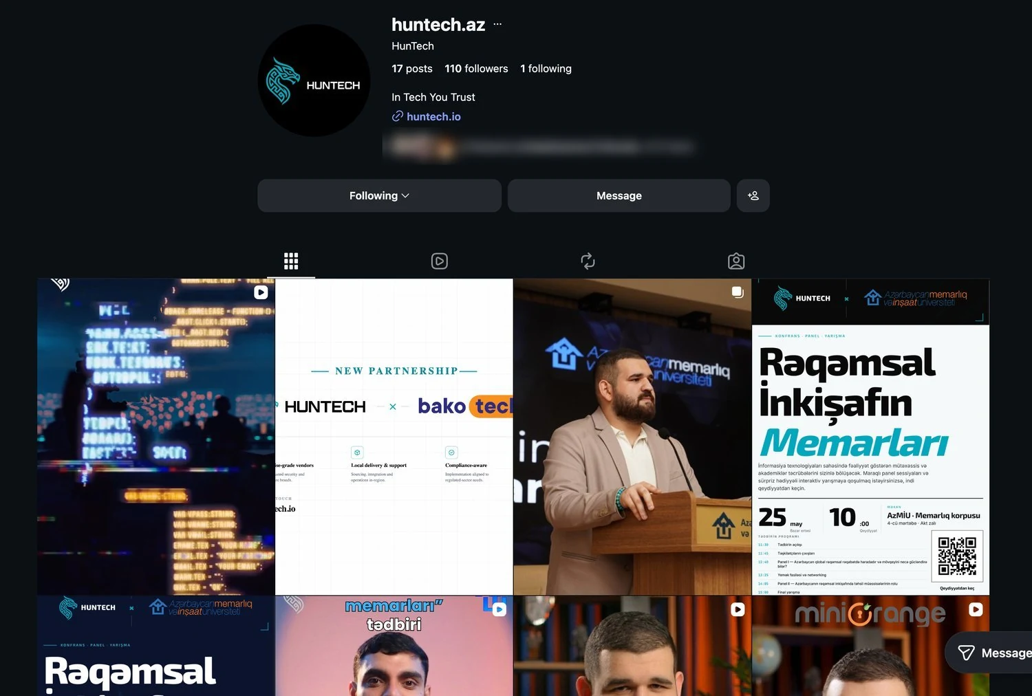 HunTech — technology and partnership content